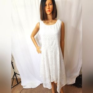 RN STUDIO WHITE LACE Dress
